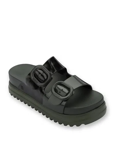 Melissa Women's Cozy Platforms In Green