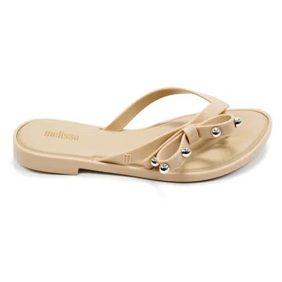 Melissa Women's Flip Flop Slim Ii Fashion Sandals In Beige In Neutral