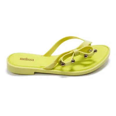 Melissa Women's Flip Flop Slim Ii Fashion Sandals In Neon Green
