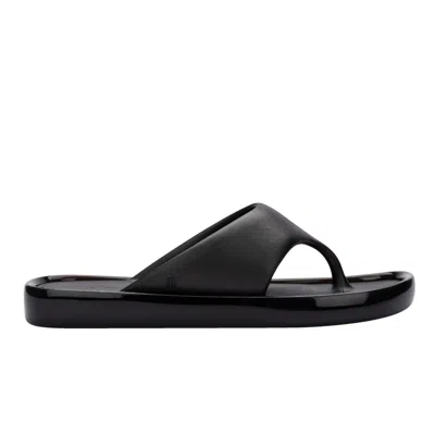 MELISSA WOMEN'S FLOAT FLIP FLOP - BLACK