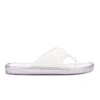 Melissa Women's Float Flip Flop - White In White/clear