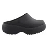 Melissa Free Platform Clog In Black