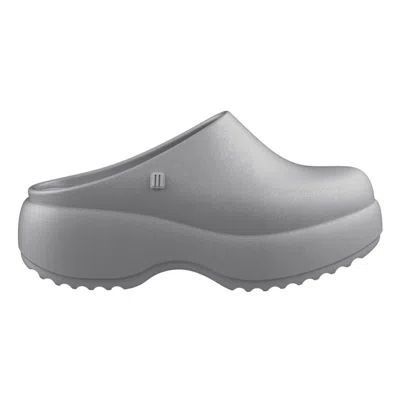 MELISSA WOMEN'S FREE CLOG PLATFORM - SILVER