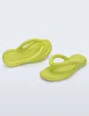 Melissa Free Flip Flops In Green
