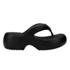 Melissa Black Free Platform Sandals In Black