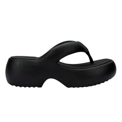 Melissa Black Free Platform Sandals