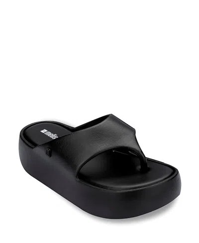 Melissa Women's Free Thong Platforms In Black