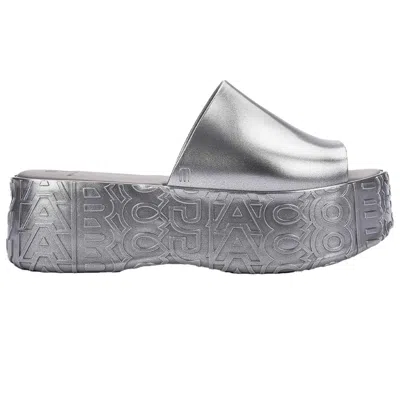 Melissa Women's Grey Becky X Marc Jacobs - Silver