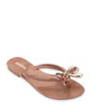 Melissa Harmonic Iris Flip Flop In Brown