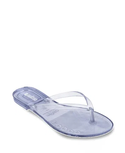 Melissa Harmonic Jelly Flip-flops In Blue