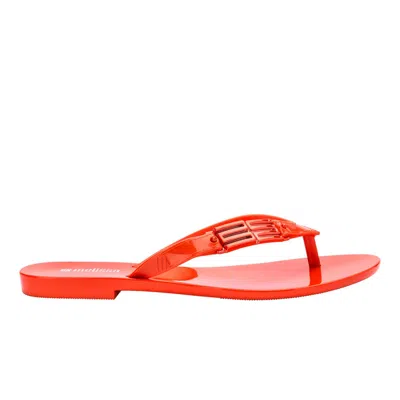 MELISSA WOMEN'S HARMONIC M CHIC FLIP FLOP - RED