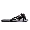 Melissa Harmonic Springtime Flip-flops In Black