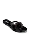 Melissa Women's Harmonic Petals Flip Flop Sandals In Black