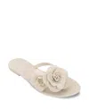 Melissa Women's Harmonic Petals Flip Flop Sandals In White