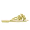 Melissa Harmonic Springtime Flip-flops In Green