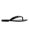 Melissa Women's Studded Slip On Thong Flip Flop Sandals In Black
