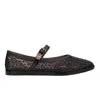 Melissa Harper Jelly Ballerina Flat In Clear Black, Women's At Urban Outfitters