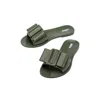 Melissa Women's  Babe Flat Slide - Dark Green