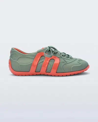 Melissa Women's Motion Sneakers In Orange Green