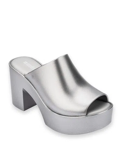 Melissa Women's Mule Hype Metallic Heels In Multi