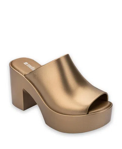 Melissa Women's Mule Hype Metallic Heels In Multi