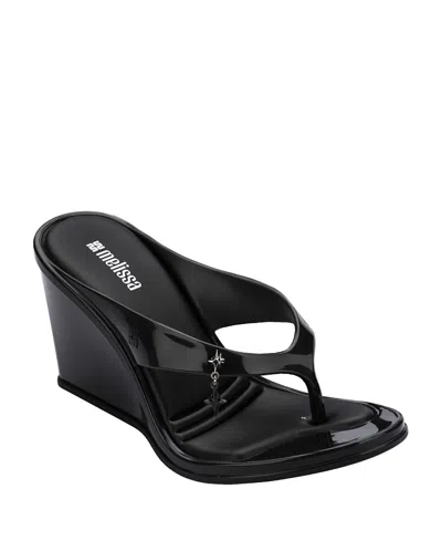 Melissa Women's Nabeela Wedges In Black