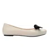 Melissa Women's Neutrals Aura Basic M Lover Ballet Flat - Beige, Black