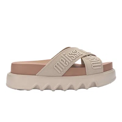 Melissa Women's Neutrals / Brown Cross M Lover Platform - Beige, Brown