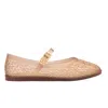 Melissa Harper Jelly Ballerina Flat In Clear Beige, Women's At Urban Outfitters