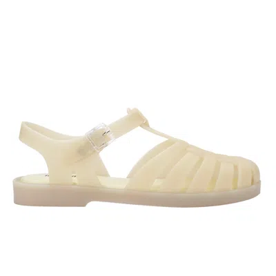 Melissa Woman Sandals Beige Size 6 Pvc - Polyvinyl Chloride In Brown