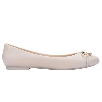 Melissa Women's Neutrals Doll V Ballet Flat - Light Beige