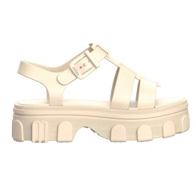 MELISSA WOMEN'S NEUTRALS ELLA PLATFORM SANDAL - BEIGE