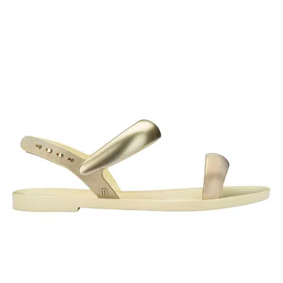 Melissa Women's Neutrals / Gold Eclipse Sandal - Beige Gold