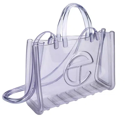 Melissa Women's Neutrals Large Jelly Shopper Ii X Telfar - Clear