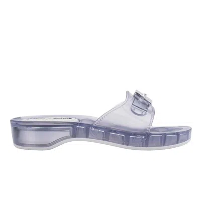 Melissa X Scholl Pescura Platform Slide Sandal In Transparent