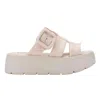 Melissa Pump Platform Sandals In Neutral