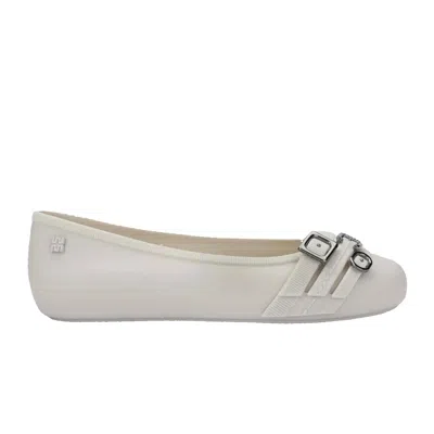 Melissa Women's Neutrals Soft Ballerina Belts In Beige In White
