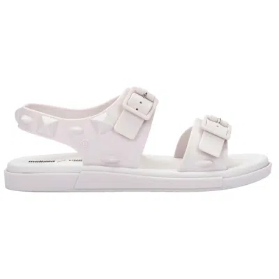 Melissa Women's Neutrals Spikes Sandal X Undercover - White