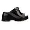 Melissa Women's Patty Stones X Undercover - Metallic Black In Black