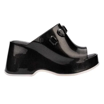 Melissa Women's Patty Stones X Undercover - Metallic Black