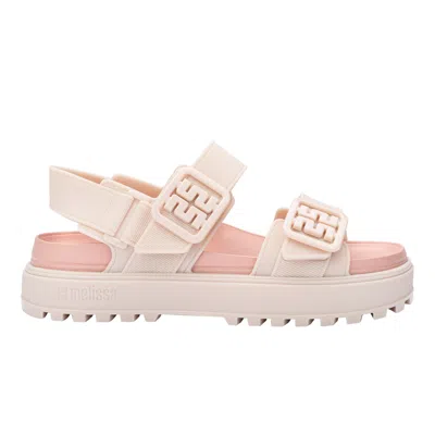 Melissa Women's Pink / Purple / Brown Towny Platform - Beige Pink In Pink/purple/brown