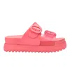 Melissa Women's Pink / Purple Cozy Platform - Pink