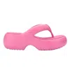 Melissa Pink  Free Platform Sandals