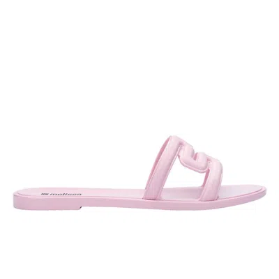 Melissa M Slide Sandal In Light Pink