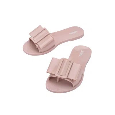 Melissa Women's Pink / Purple  Babe Flat Slides - Pink