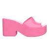 Melissa Posh Jelly Heel In Pink, Women's At Urban Outfitters In Pink/purple