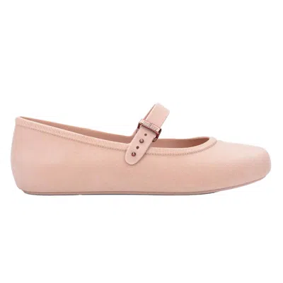 Melissa Women's Pink / Purple Soft Ballerina Velvet - Pink In Pink/purple