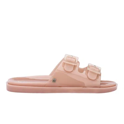 Melissa Women's Pink / Purple Wide Sandal Slide - Pink In Pink/purple