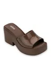 Melissa Posh Platform Slide Sandal In Multi
