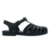 Melissa Womens Black Matt Possession Caged-straps Woven Sandals Eur 36 / 3 Uk
